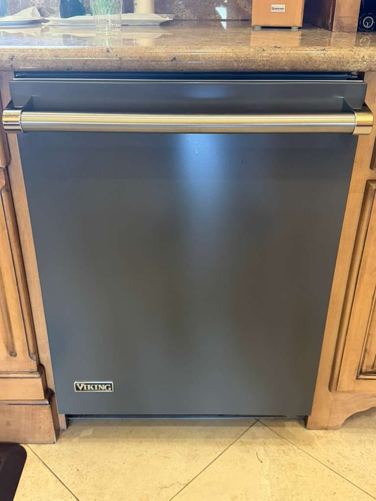 Viking dishwasher serviced for a drainage failure in a Pico Rivera home