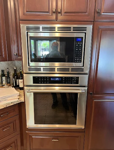 Double wall oven after repair by Universal Appliances Repair, Orange County
