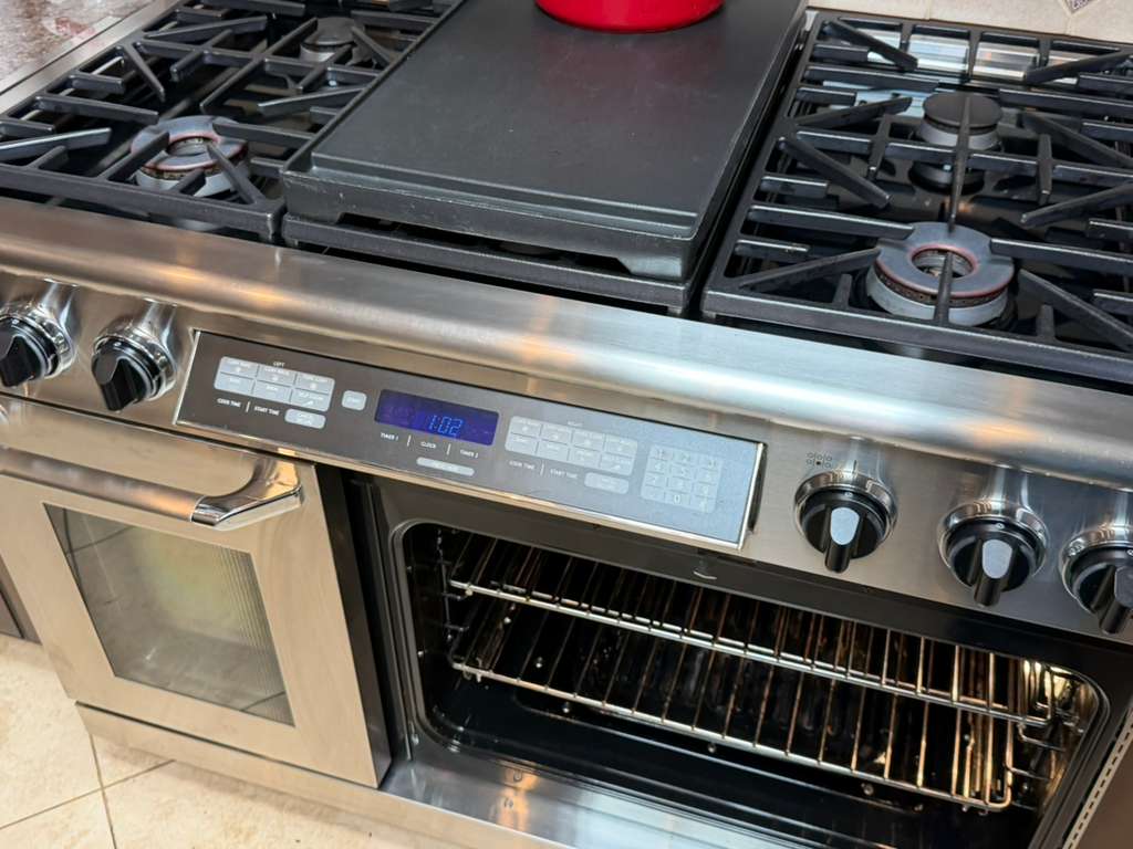 Dacor range serviced for an oven convection-fan problem in a Pico Rivera kitchen
