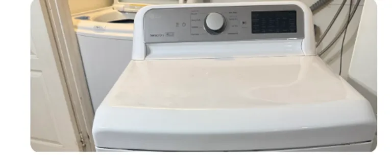 Photo from J's review showing the LG dryer we repaired in Anaheim