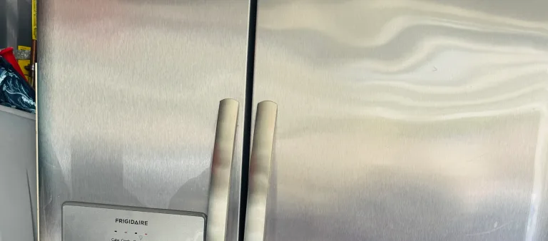 Photo from ronney collosi's review showing the Frigidaire refrigerator we repaired in Chino Hills